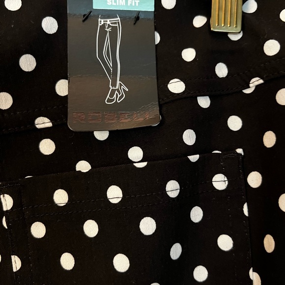 Black polka dot pants - Picture 5 of 8